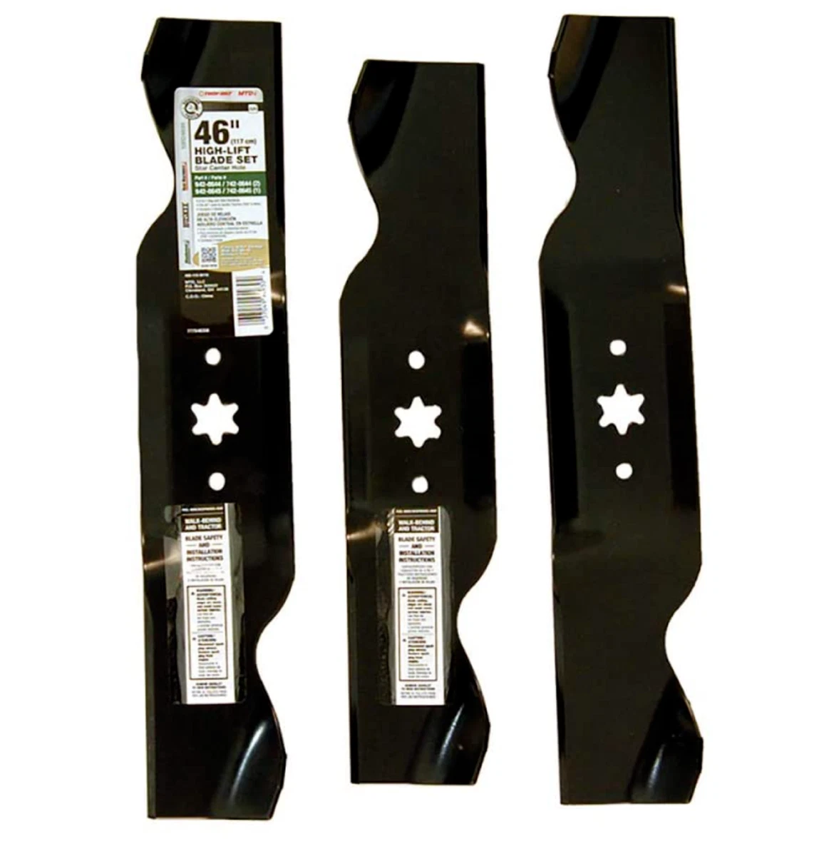Huskee mower 2025 blades