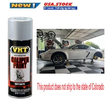 Silver Gray Coating Caliper Brake High Heat Temp Paint Engine Enamel Flake Crack