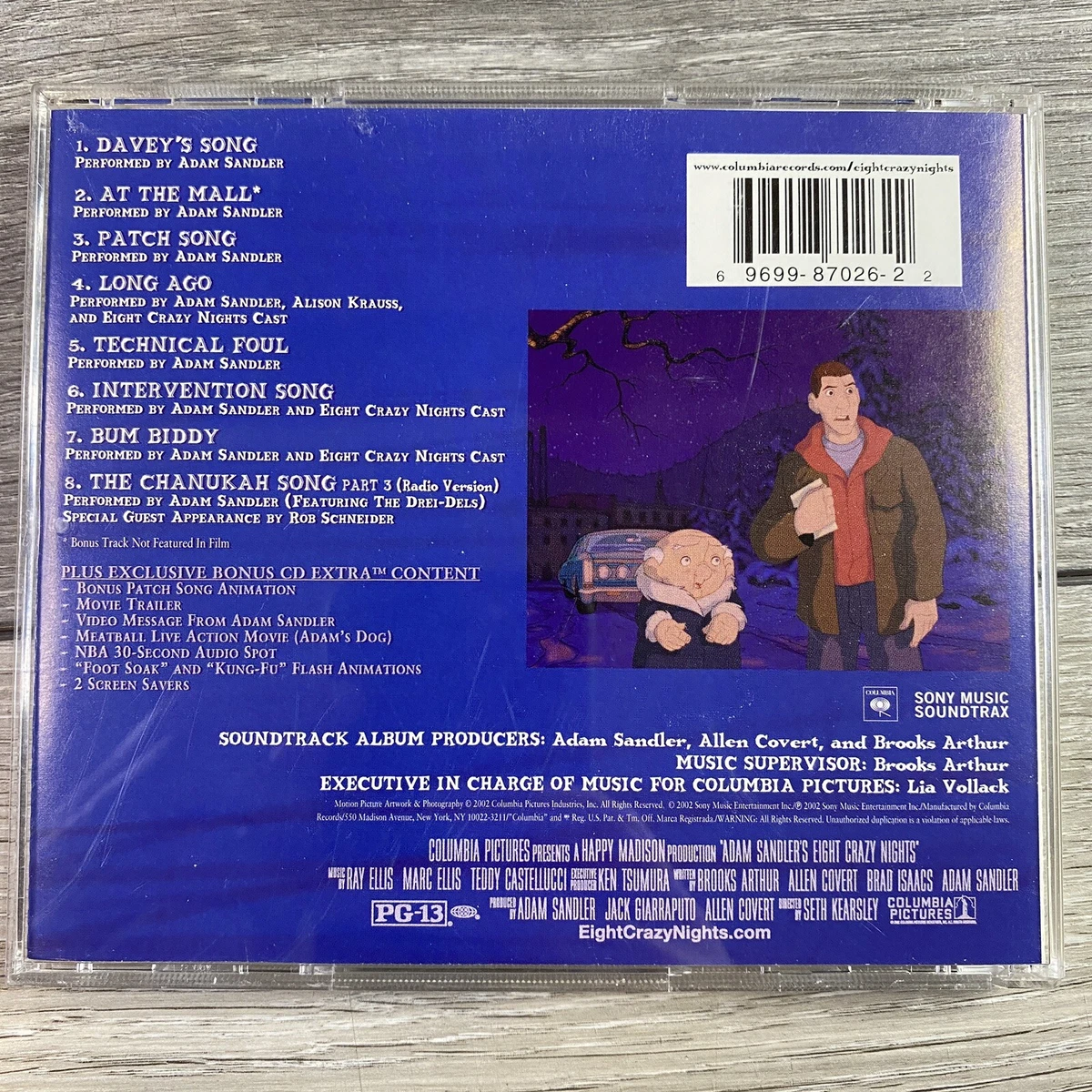 Eight Crazy Nights Cast