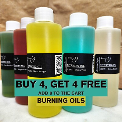 #ad #ad Burning Oil 4 oz. Scented Oil Perfume Oil for Oil Burner Fragrance Wax Lamp $11.94