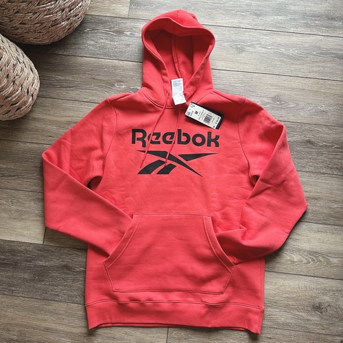 Reebok Coral Logo Sweat Jogger Set - Fleece Hoodie And Drawstring Sweat Pants, M - Picture 7 of 12