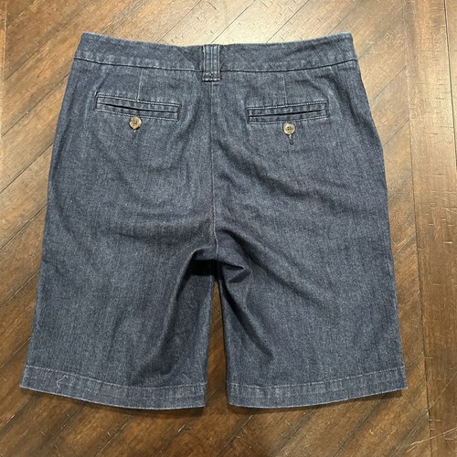 Charter Club Women’s Jeans Shorts Size 6 Denim Cotton Blend Zip Classic Fit - Picture 7 of 7