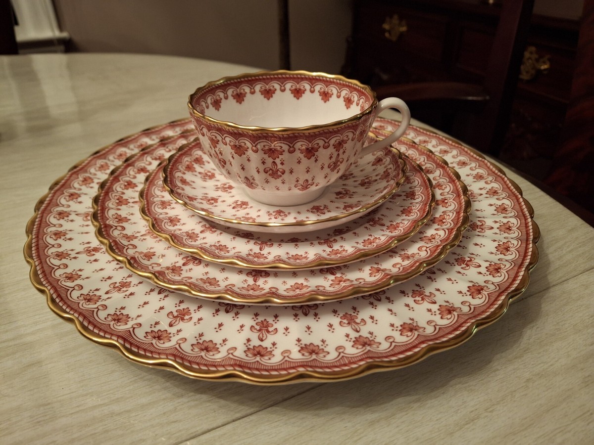 アンティーク1805-1830年　Spode　シノワズリ プレート【s0218】 アンティーク1805-1830年 Spode シノワズリ プレート【s0218