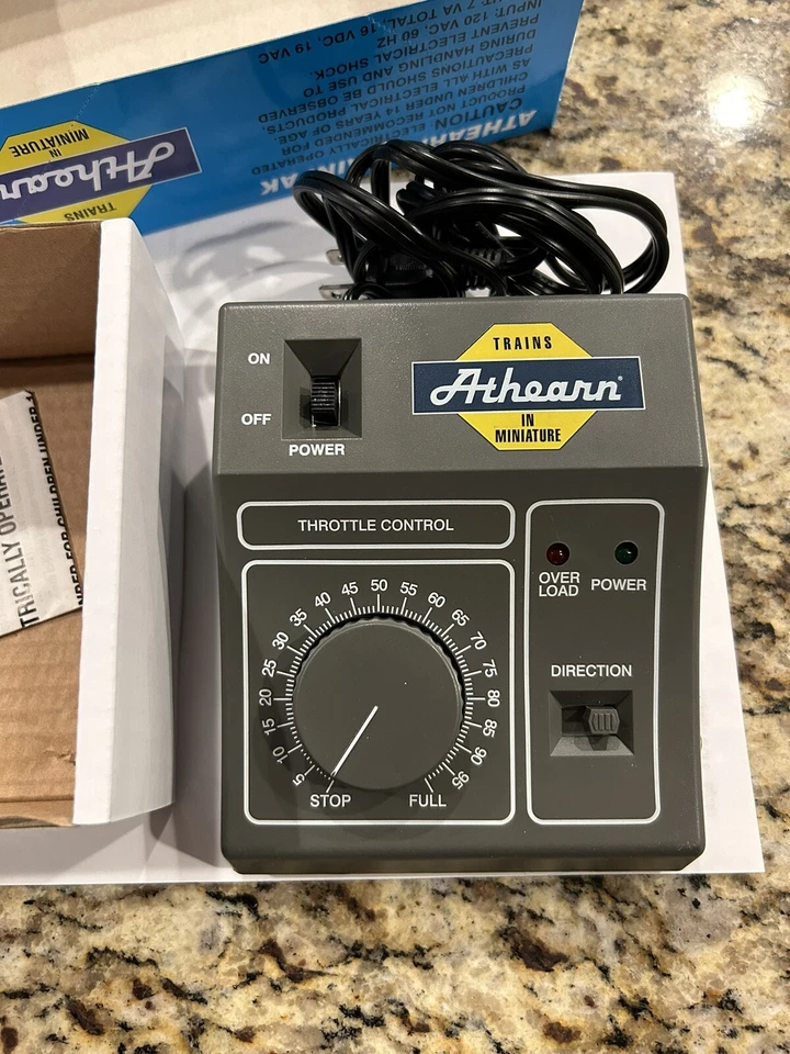 Athearn Trainpak Power Pack Item #9997 UL Listed Power Supply - Image 2 of 3