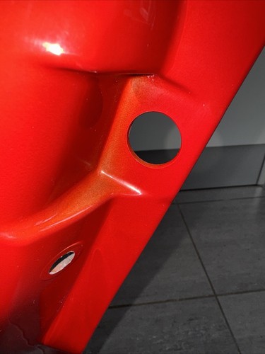 ORIGINAL SUZUKI TS50 ER ROT KOTFLÜGEL HINTEN 63113-26500 - Bild 15 von 17