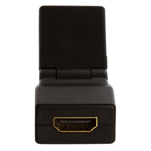 2er-Pack HDMI schwenkbare Kupplung nach oben nach unten verstellbarer Winkel Adapter HDMI Kabel Extender - Bild 3 von 3