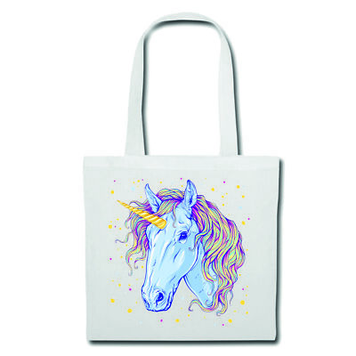 Tasche Beutel Baumwolltasche Einhorn Unicorn Fabelwesen Pferd Ziege Licorne Unic