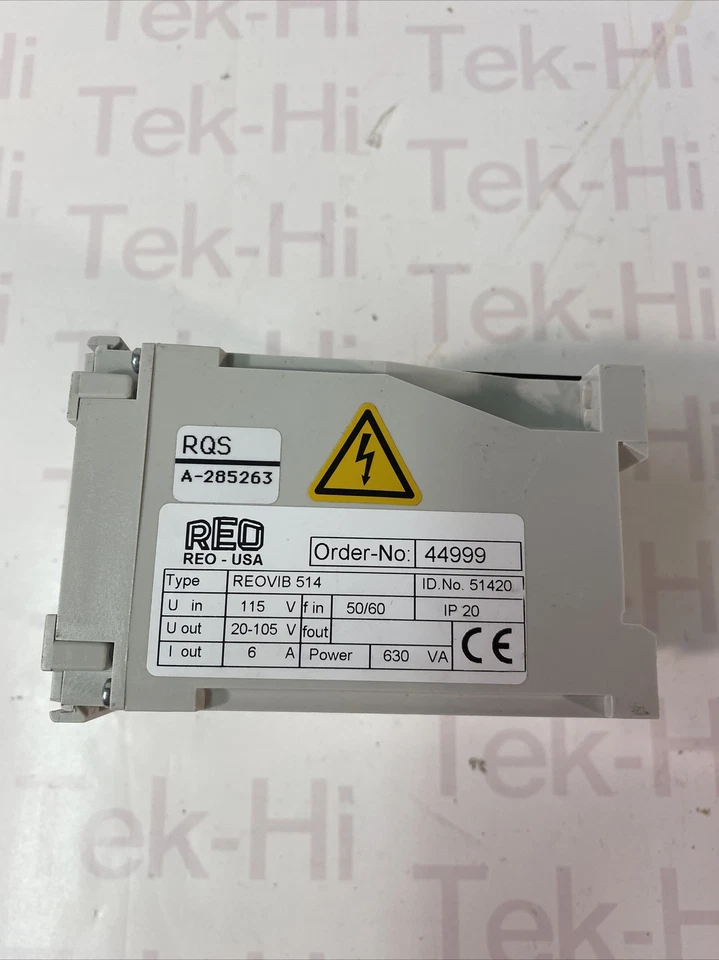 CONTROLADOR REO ELECTRONIC REOVIB 514 VIB 514 FRETE NOTURNO - Imagem 3 de 4