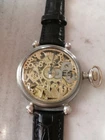 Vintage Masonic Germany Junghans ,  Skeleton- Marriage Pocket- Wristwatch