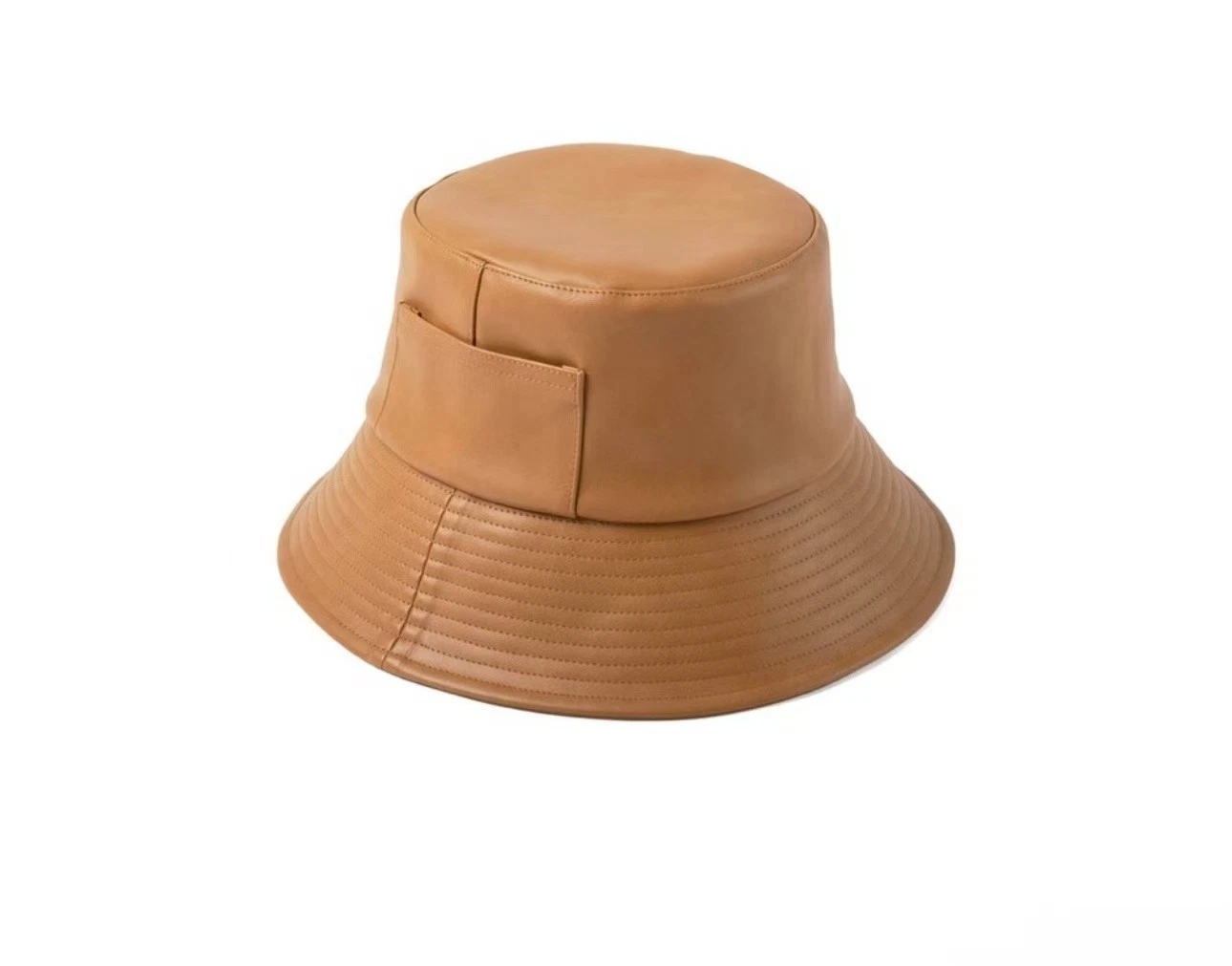Lock Of Color Hat WAVE BUCKET Women TAN VEGAN LEATHER Size M/L 58cm
Opens in a new window or tab