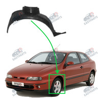 Radlauf StoßStange Locaro Reparatur Vorne Links FüR Fiat Bravo 1995 - 2001