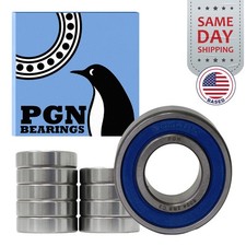  10 6004-2RS Premium Rubber Seal Ball Bearing C3 EMQ, 20x42x12, 6004 2RS 6004rs