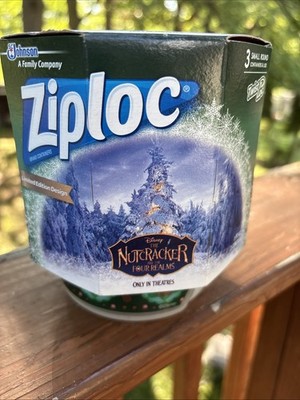 Ziploc Special Edition Disneys Nutcracker & The Four Realms 1 Pt Containers NEW