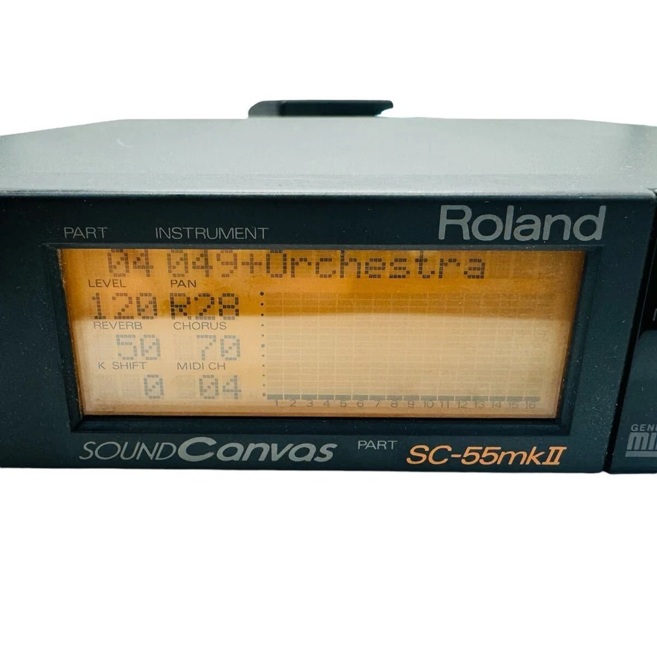 Roland SOUND CANVAS SC-55MK2 SC-55MKII (MT-32) General MIDI GS  jp - Image 2 of 4