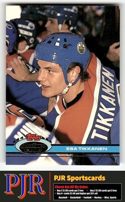 Esa Tikkanen 1991-92 Stadium Club #69 Edmonton Oilers