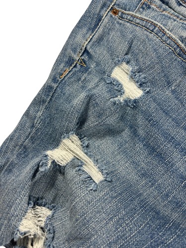 Pretty Little Liars Aeropostale Shorts Size 8 Distressed Denim Cutoff Jeans - Picture 8 of 11