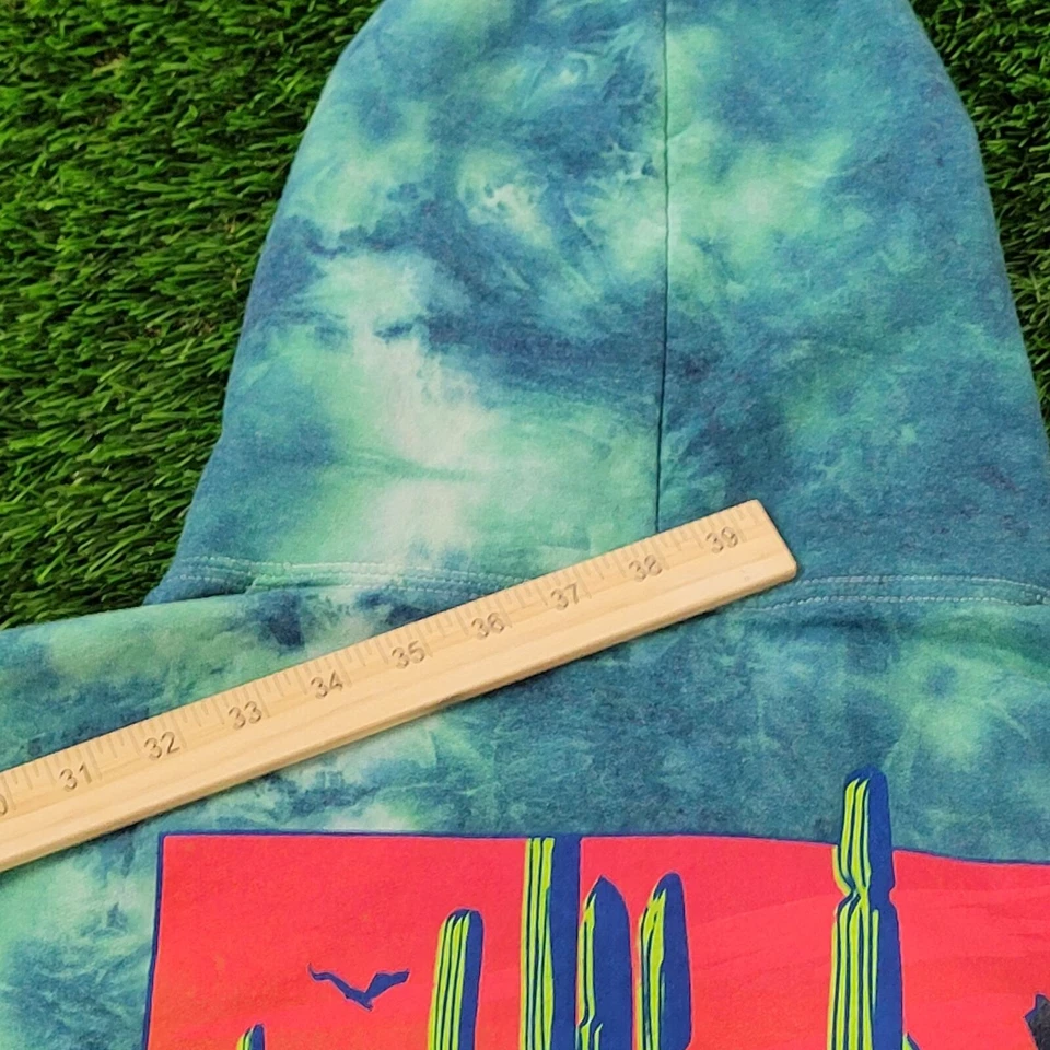 Sudadera con capucha recortada Arizona para mujer grande 23x16 verde Valle de la Muerte Foto 3 de 4