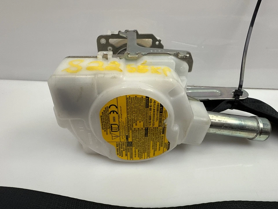 Cinturón de seguridad delantero izquierdo Toyota Prius 16-22 retractor lado conductor negro OEM Foto 3 de 4