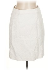 Banana Republic Factory Store Women Ivory Formal Skirt 8