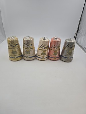 Lily Vintage Hand Weaving Yarns Art 114  5 Total