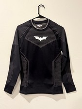 YOUNGLA Batman Compression Long Sleeve - Black - 8004 - Large, Medium, Small