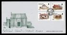 DR WHO 2003 FALKLAND ISLANDS FDC SHEPHERS HOUSES COMBO L1 R67443