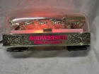 Vintage Budweiser Beer Clydesdale Horse Wagon Cash Register Light Sign Display