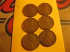 6- coins 1931-33 Lincoln cents/ P's and D"s