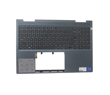 Keyboard Palmrest Dell 8X3MY M20NXR-UBS Backlit Keyboard Palmrest Assembly - Fog