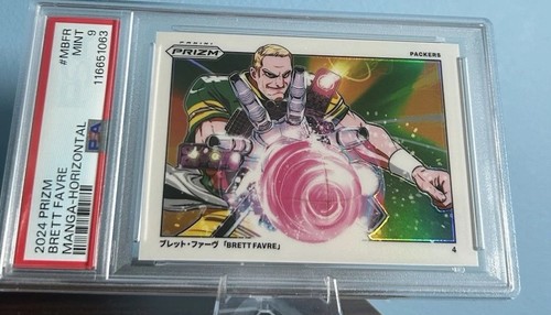 Brett Favre #M-BFR 2024 Panini Prizm Manga card