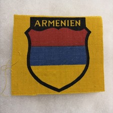 Armenien Volunteer Sleeve Patch-Original WWII German Army