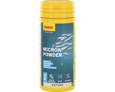 Jungfischfutter sera Micron Powder 50 ml (25 g), Aufzuchtfutter