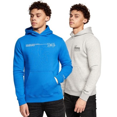 Crosshatch Burmax Herrenmode Designer lässige bequeme Pullover 2er-Pack Hoodies