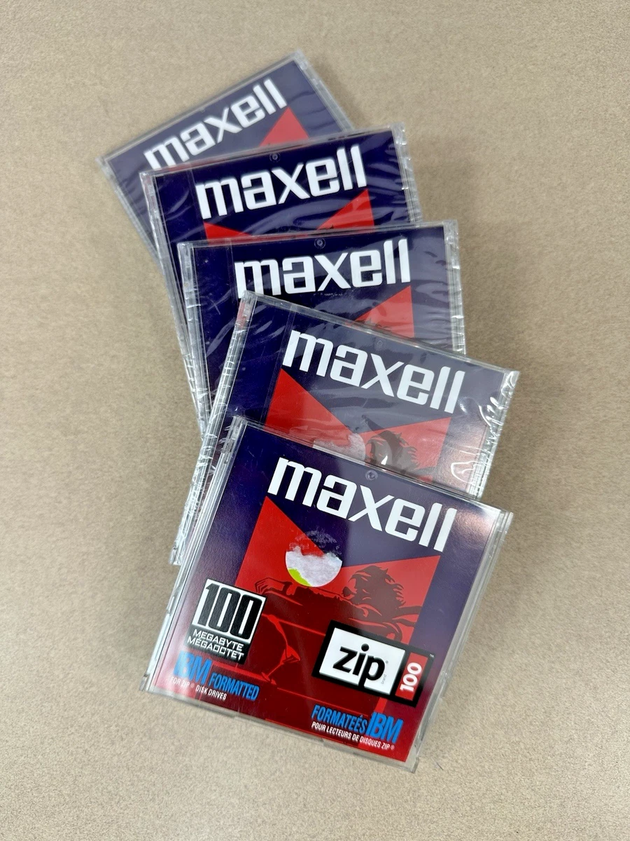 Maxell 100 MB Blank Floppy, Zip & Jaz Disks for sale | eBay