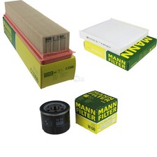 MANN-FILTER Inspektionspaket für Renault Clio IV 1.2 16V Dacia Sandero II Logan