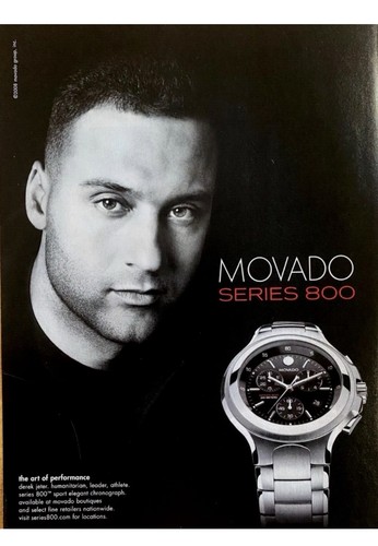 Movado Herren Derek Jeter Serie 800 Performance Chronograph Uhr - Bild 5 von 6