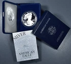 1995-P $1 AMERICAN SILVER EAGLE PROOF  1 oz .999 GEM PROOF w/OGP & COA  A6789