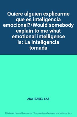 Will mir jemand erklären, was emotionale Intelligenz ist? / Would somebody explain 