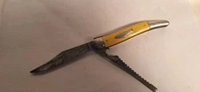 Vintage IMPERIAL, Prov, R.I. 2 Blade FISH KNIFE - Blade & Dehooker - FISH SHIELD