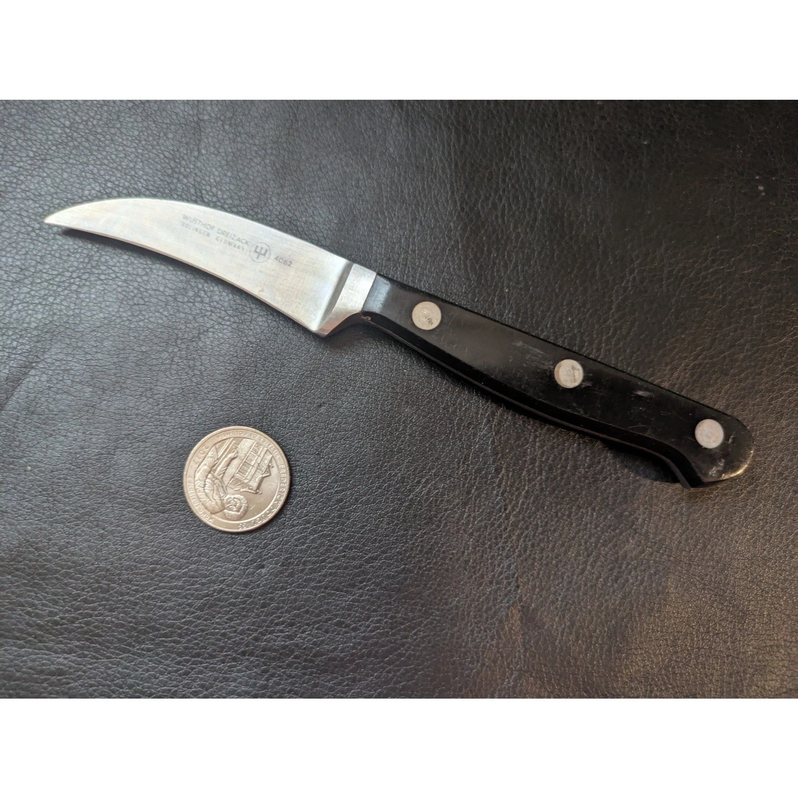 Wusthof Dreizack 4062 Peeling Knife Birds Beak Solingen Germany 2.75in
Opens in a new window or tab