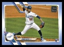 Edwin Uceta Los Angeles Dodgers 2021 Topps Blue #US162 SN /50