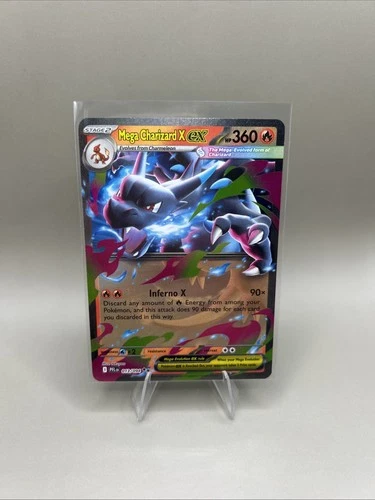 Mega Charizard X ex - 13/94 Mega Evolution: Phantasmal Flames - Pokémon TCG NM