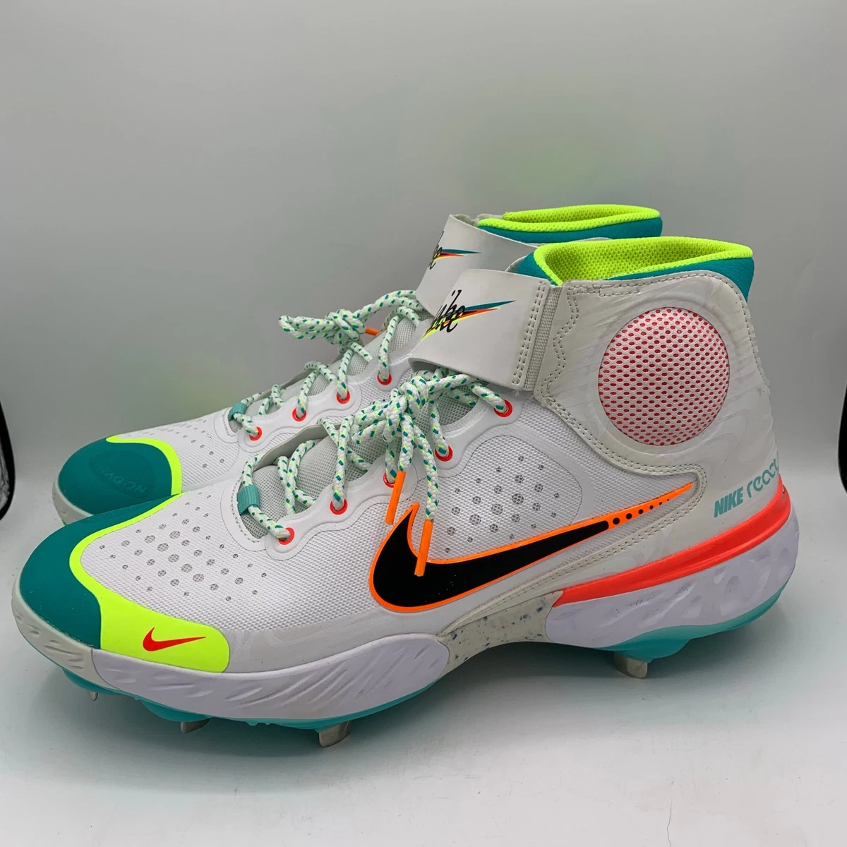 Nike Alpha Huarache Elite 3 Mid Green for Sale | Authenticity