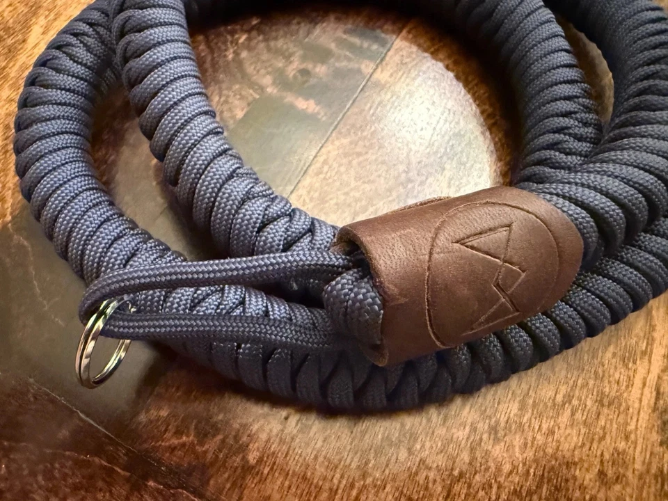 Monarch VIII BOA Rope Style Paracord Camera Strap 36" Navy Blue - Image 2 of 2