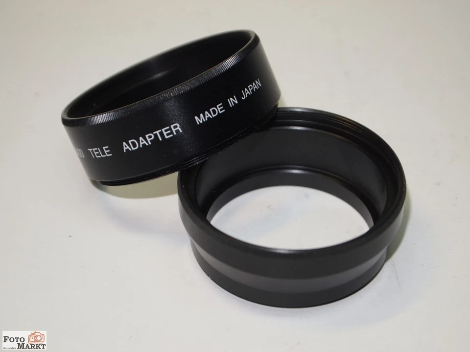 Tele + Wide Adapter 52 mm Metal Tube for example Nikon 5400 Coolpix Tube Adapter - Image 2 of 3