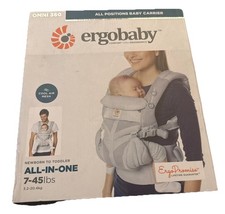 Ergobaby Omni 360 All-Position Baby Carrier for Newborn to Toddler Pearl Grey