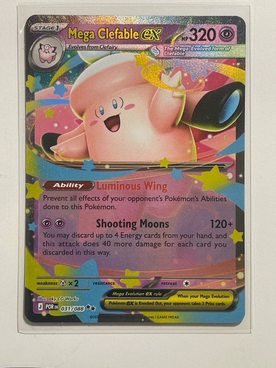 Clefable ex Pokémon TCG Cards for sale
