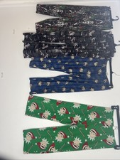 Boy's Pajama Pants Lot of 4 Size Large