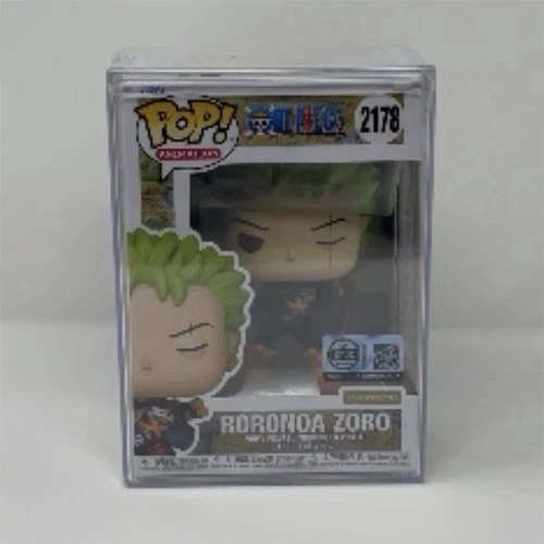 Funko Pop! Animation One Piece Roronoa Zoro #2178 Vinyl Figure with Protector