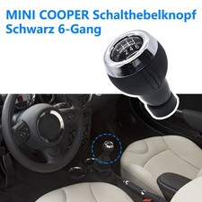 6 Gang für MINI COOPER R55 R56 R57 R58 R59/60/61 Schaltknauf Schalthebel Schwarz